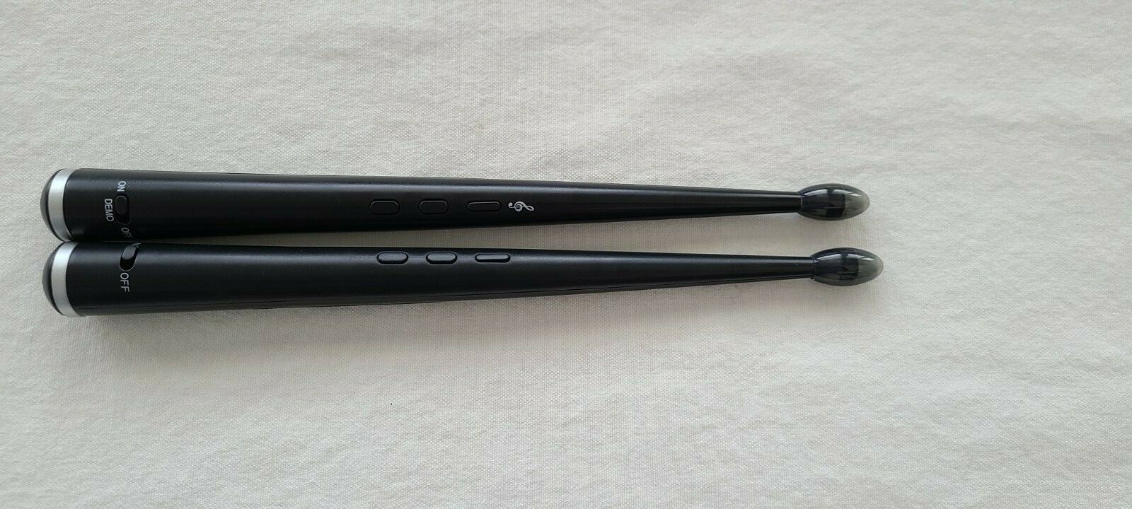 set of 2 digital drumsticks combo sounds motion activated drum on any surface