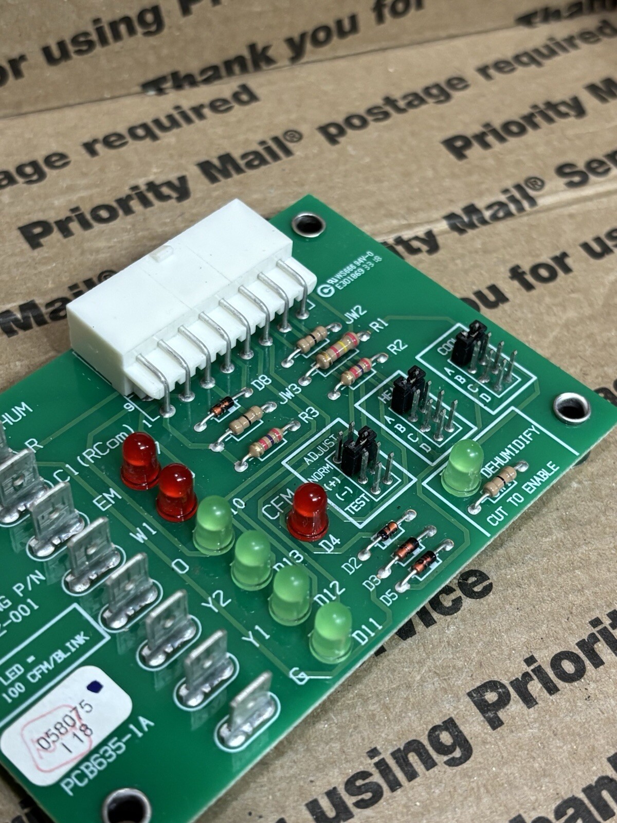 Armstrong 45632-001 ECM Blower Control Board ICM AH4103 PCB635-1 🔥Checked