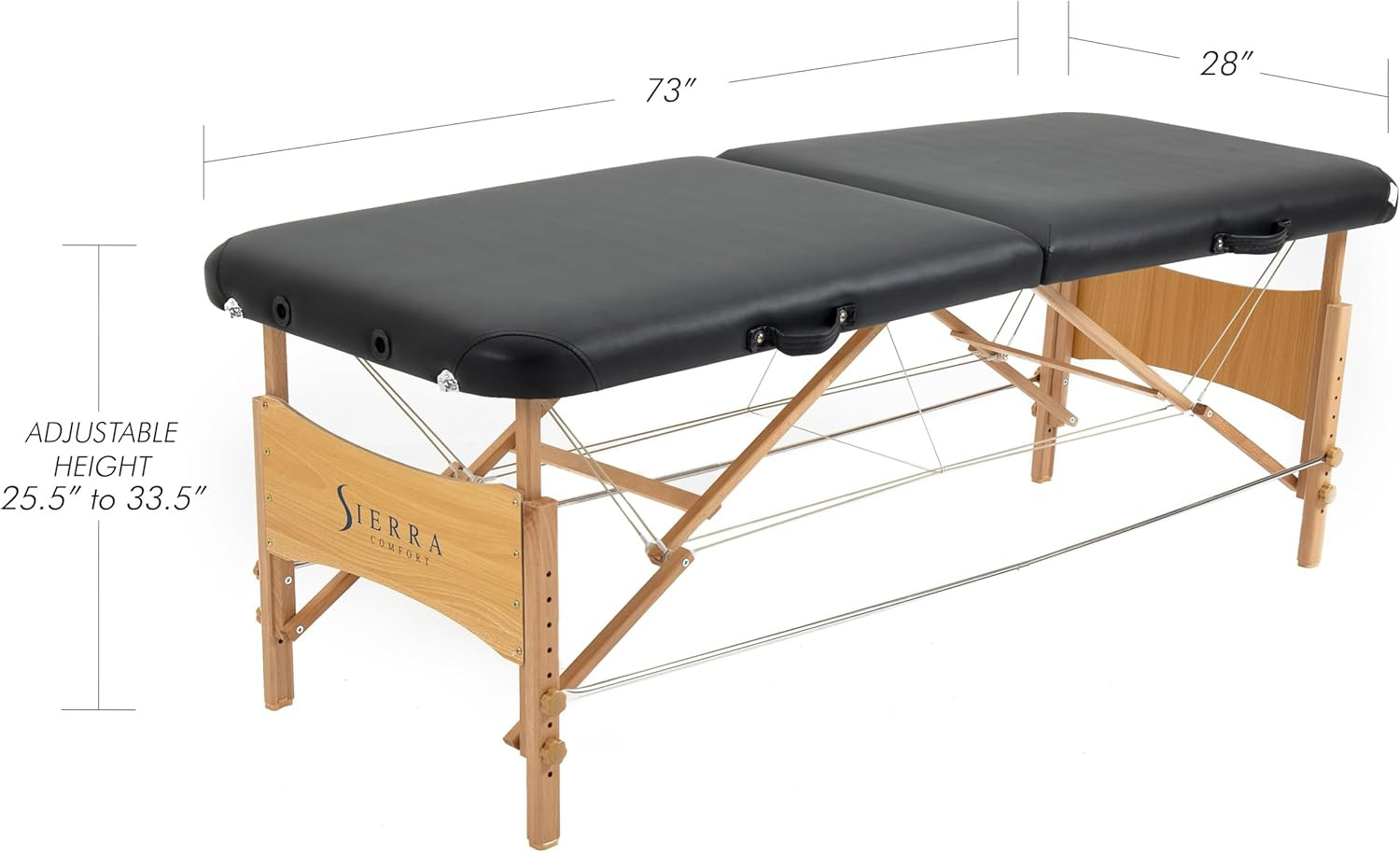 Preferred Portable Massage Table (Black), SC-501A