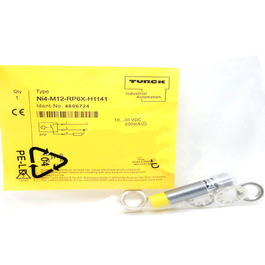 TURCK NI4-M12-RP6X-H1141 4606724 Inductive sensor PNP