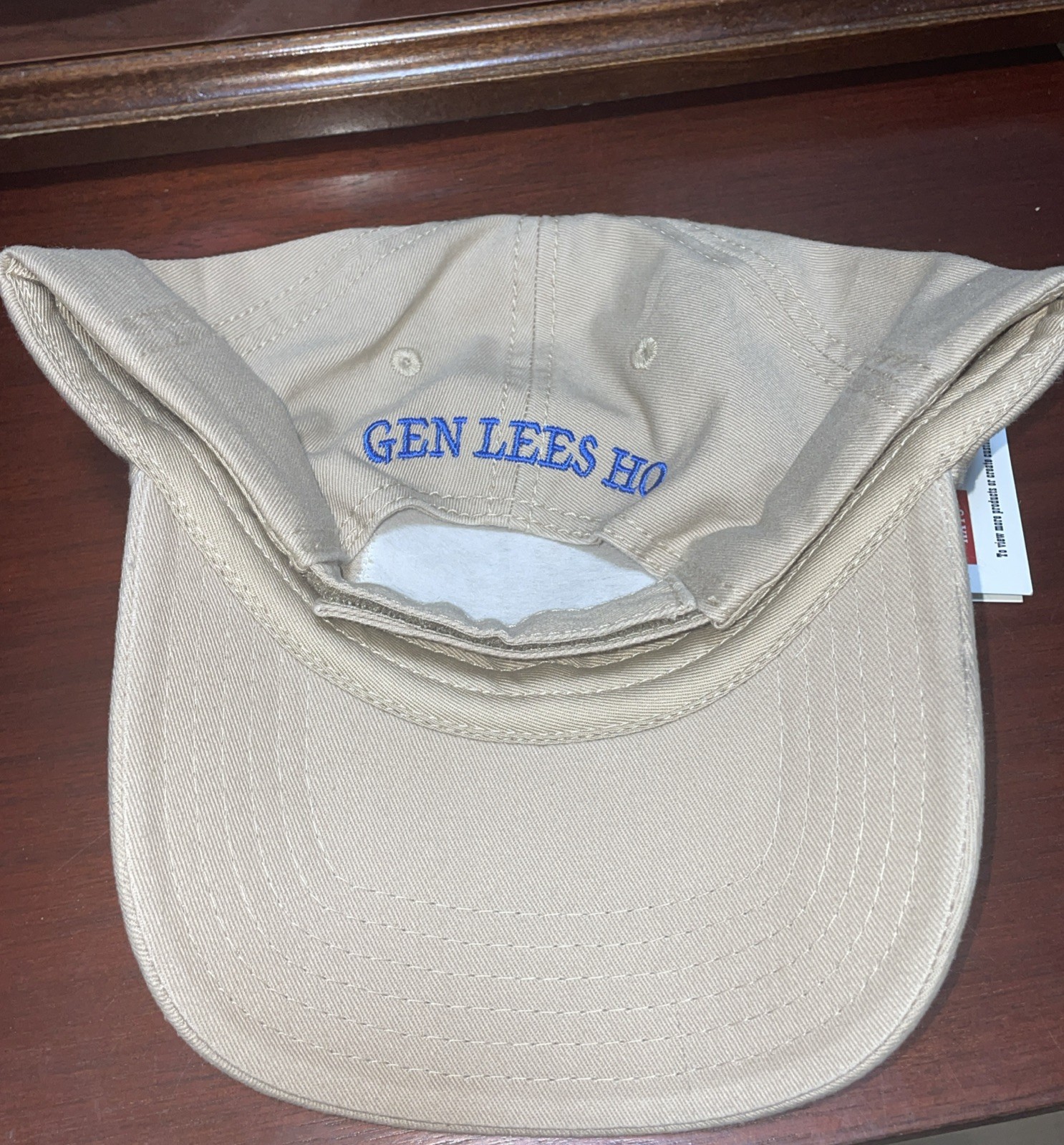 General Lee’s HQ Cap With Embroidered Patch