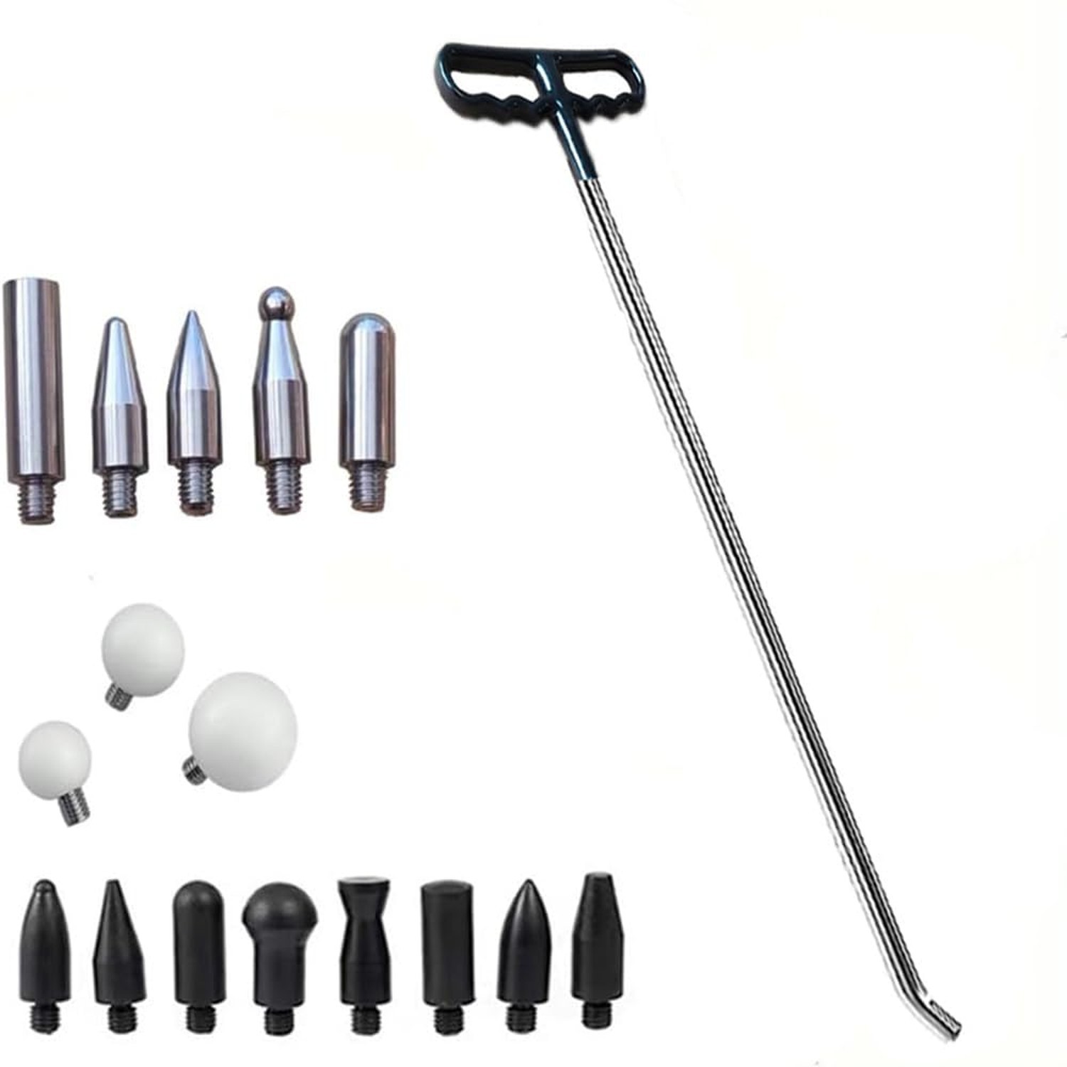 Paintless Dent Repair Tools 1 Pieces of Dent Removal Rods with Awl Head Dent ...