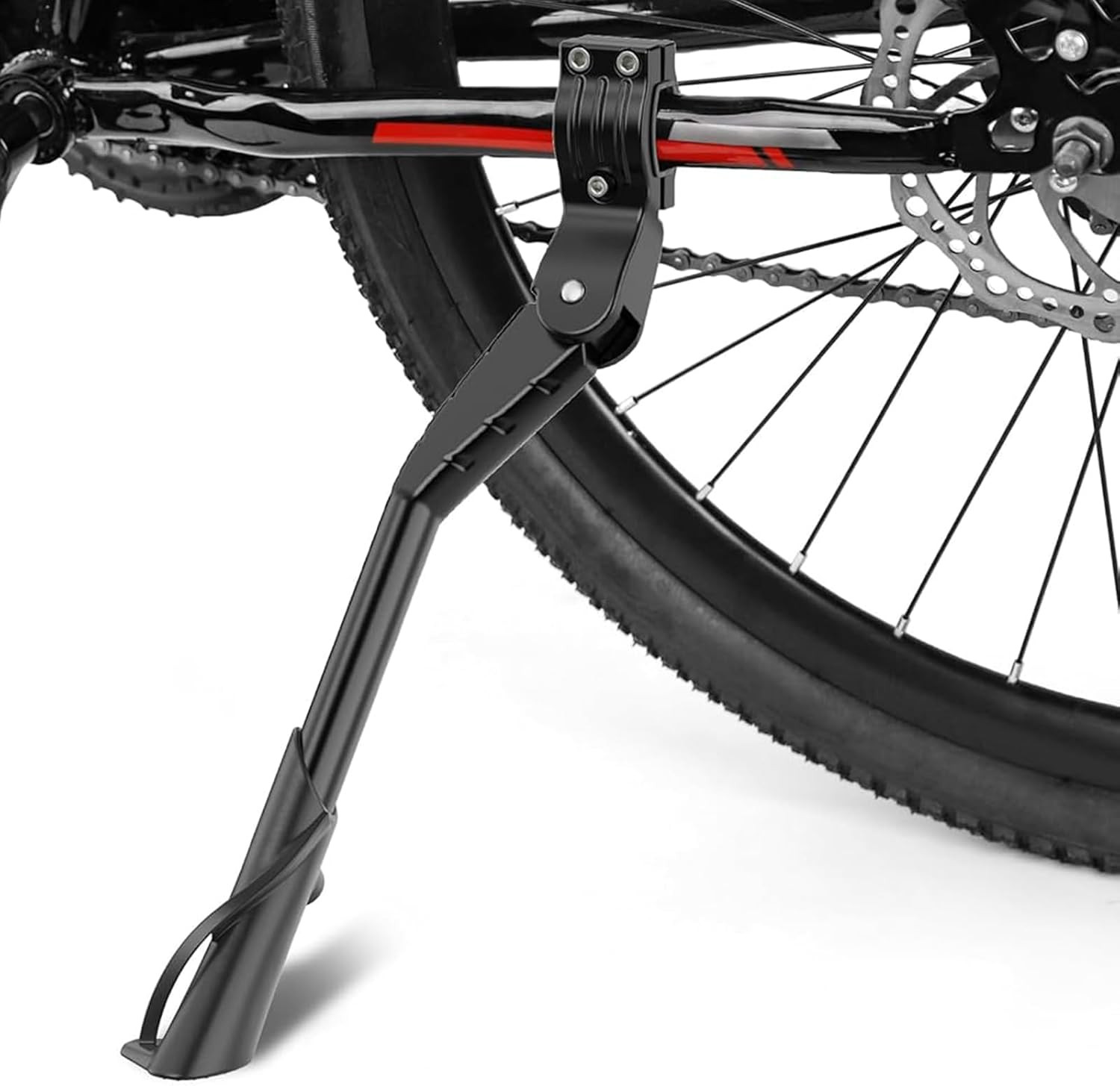 Bike Kickstand for Adult'S Bike, Adjustable Rear Side Bicycle Kickstand, Suitabl