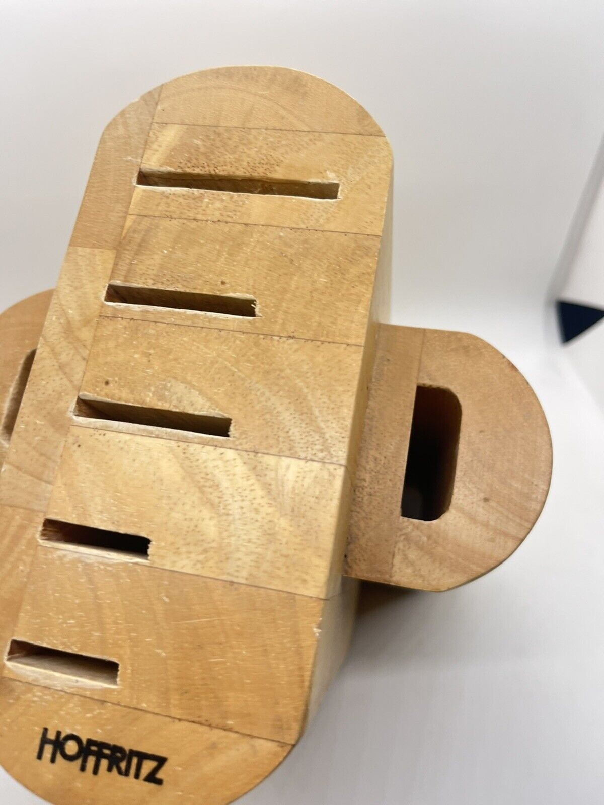 HOFFRITZ KNIFE WOOD BLOCK, Knive Organizer