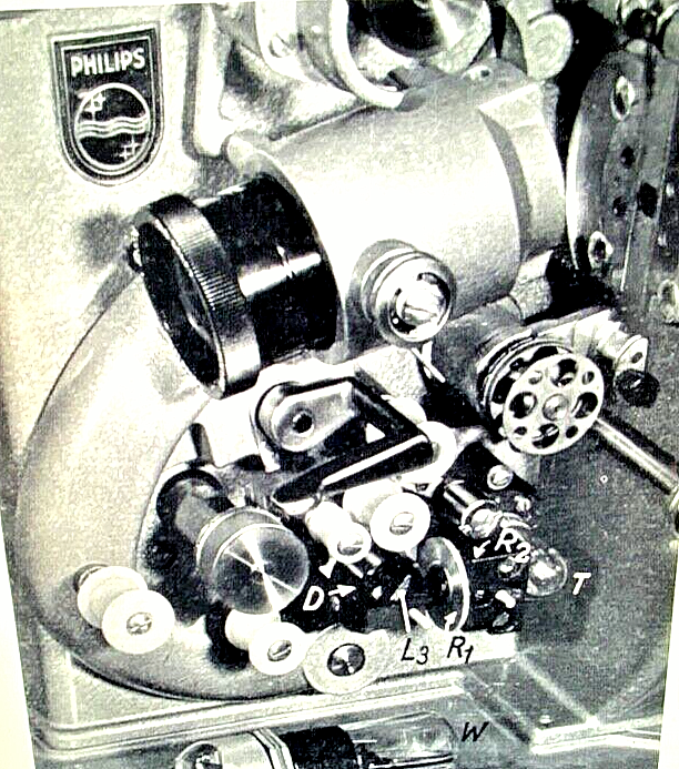 Phillips EL-5000 16mm professional Portable Optical Sound Projector