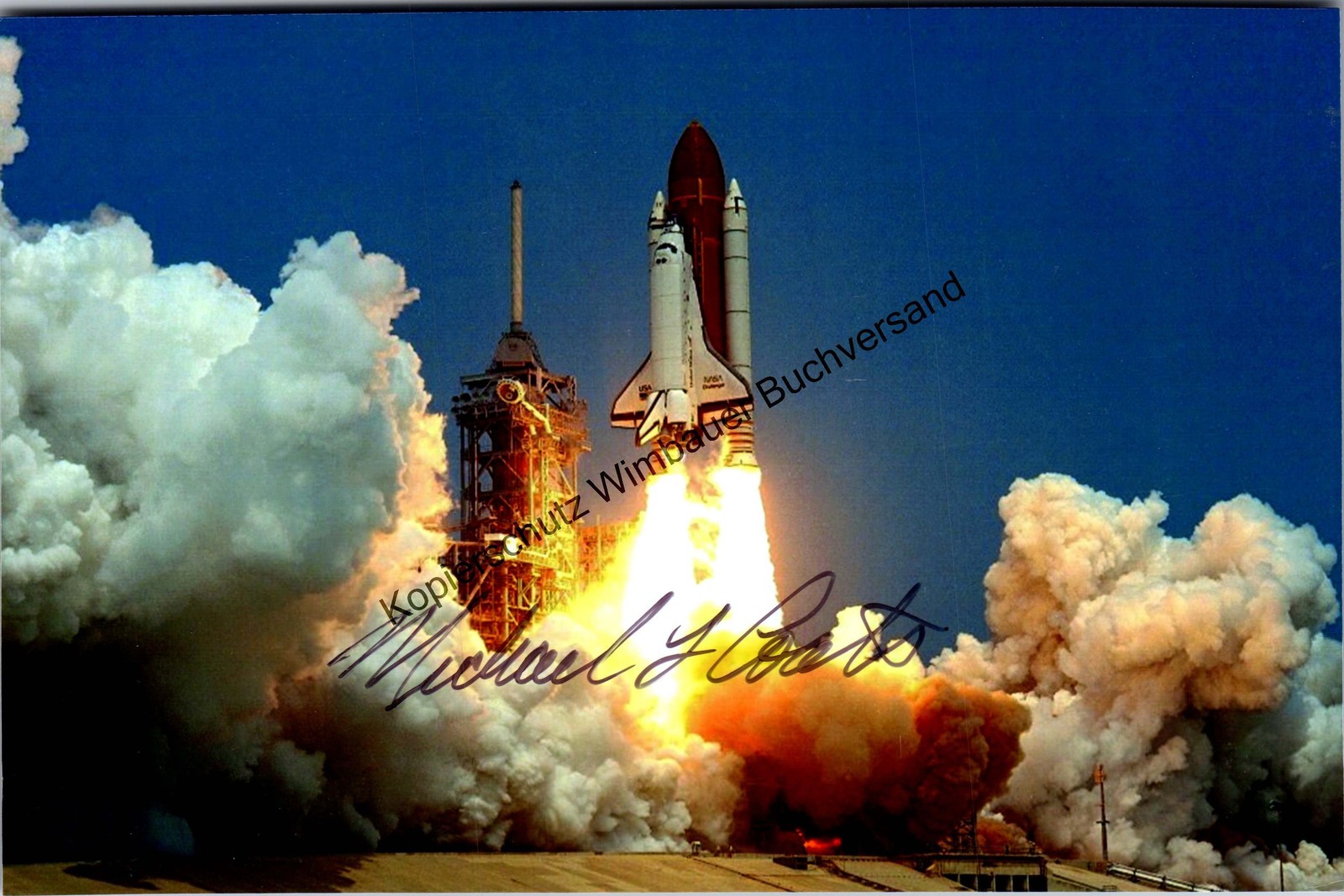 Original Autograph Michael Coats NASA Astronaut /// Autograph Autograph Signed