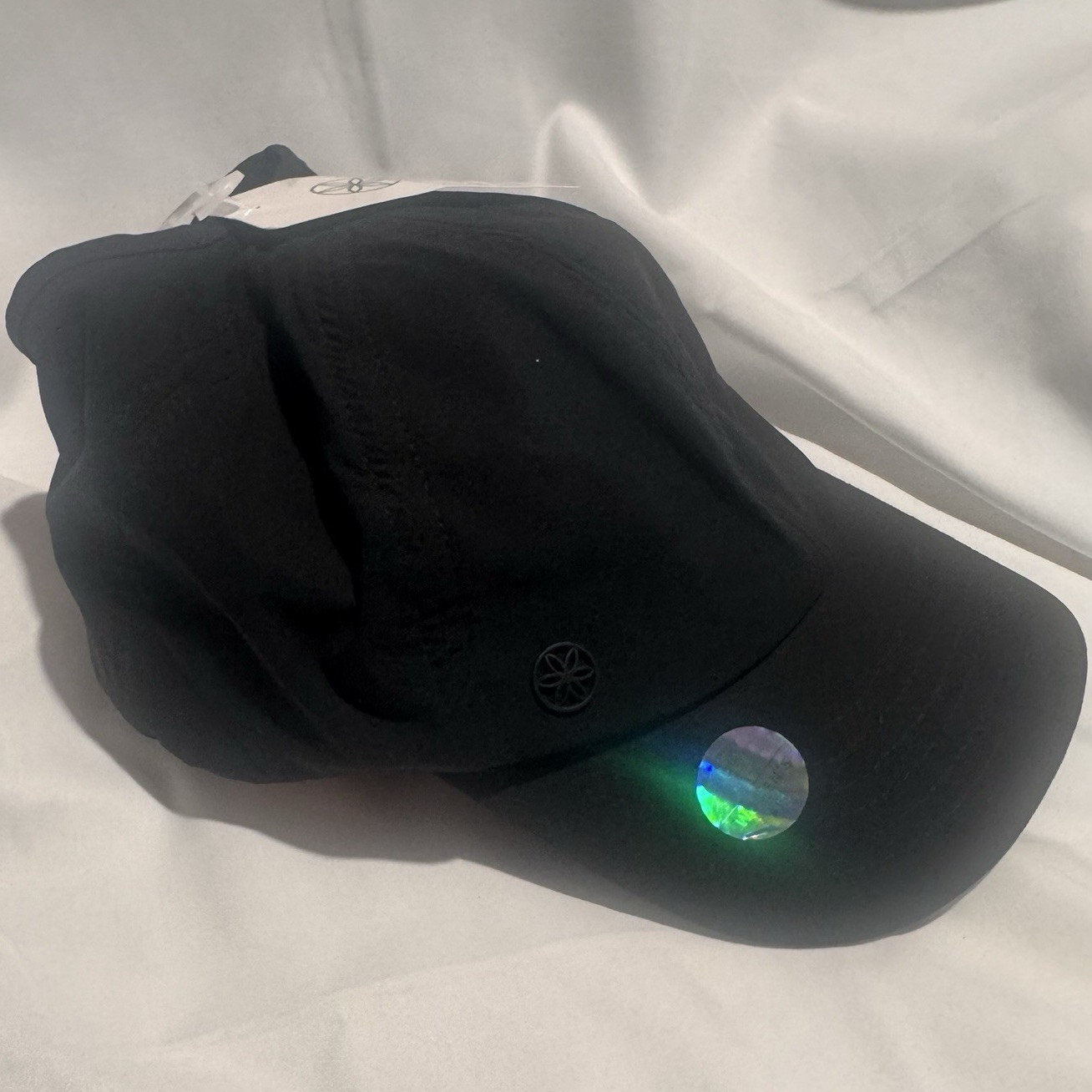 Gaiam Black Ponytail Sport Hat Women’s Athletic Baseball Cap NWT One Size