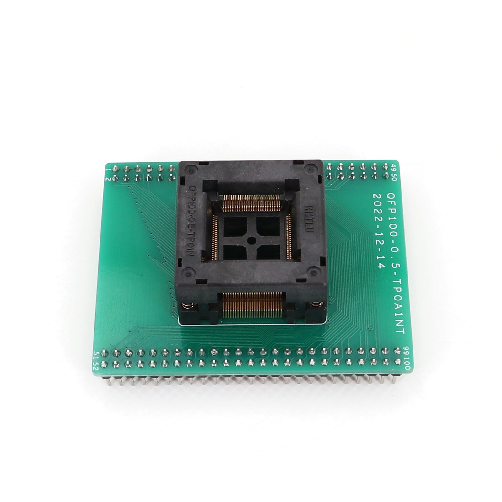 QFP100 TQFP100 to DIP100 Pitch 0.5mm IC Programmer Adapter Test Socket