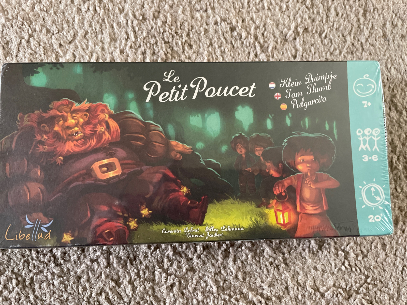 Le Petit Poucet ages 7 plus brand new sealed FUN