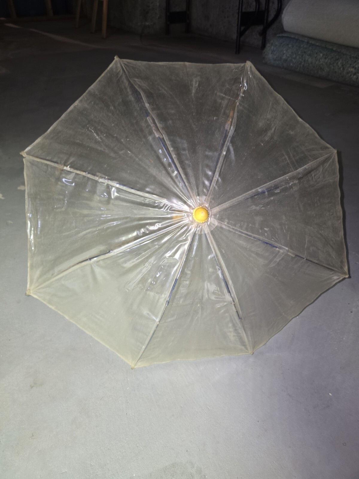 Vintage Unbranded Morton Salt Girl Umbrella
