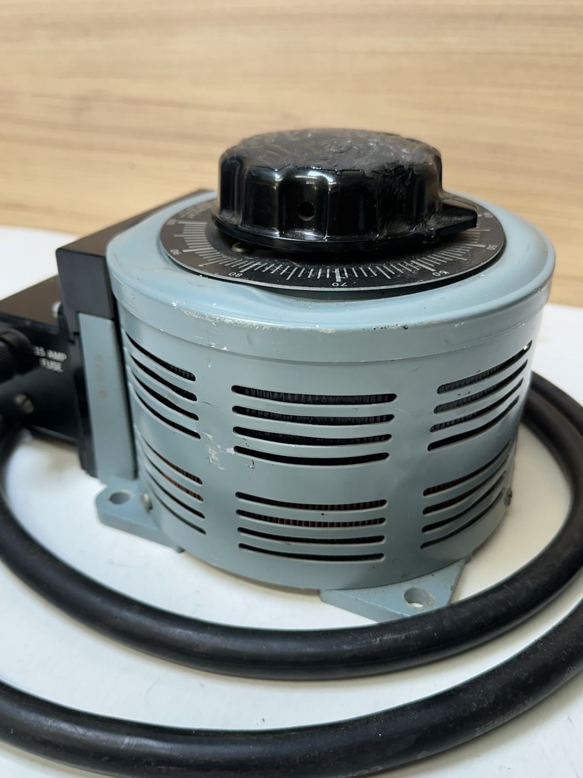 Powerstat 3PN126 Variable Autotransformer 15A Output 0-140V