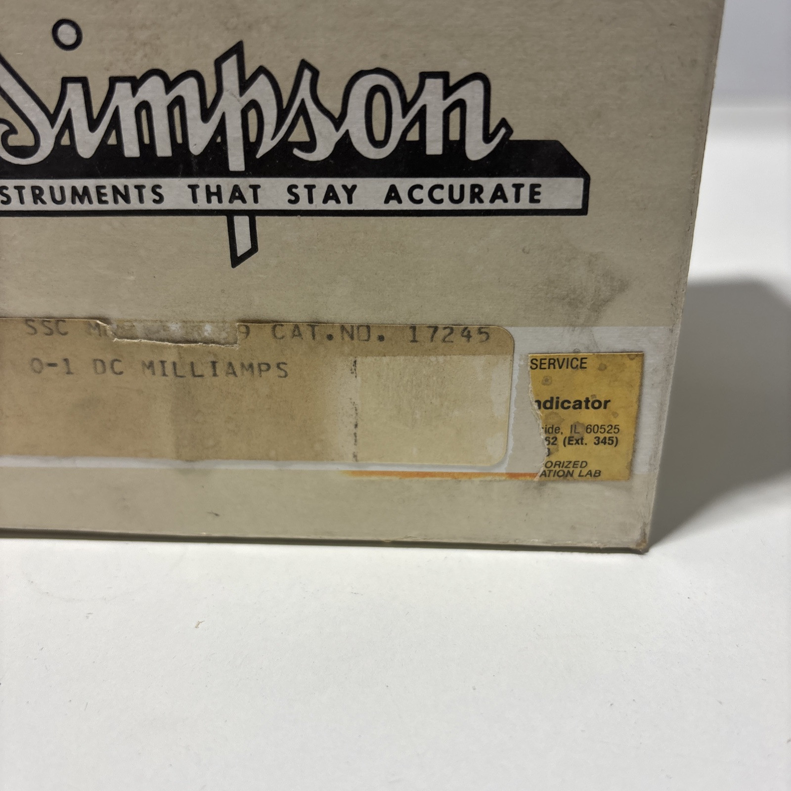 New Open Box SIMPSON 17245