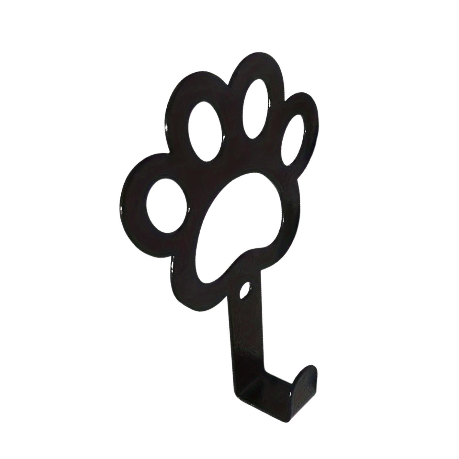 Dog Leash Hook for Wall Gift for Dog and Cats Lovers Key Hook Dog Paw Shaped Dog