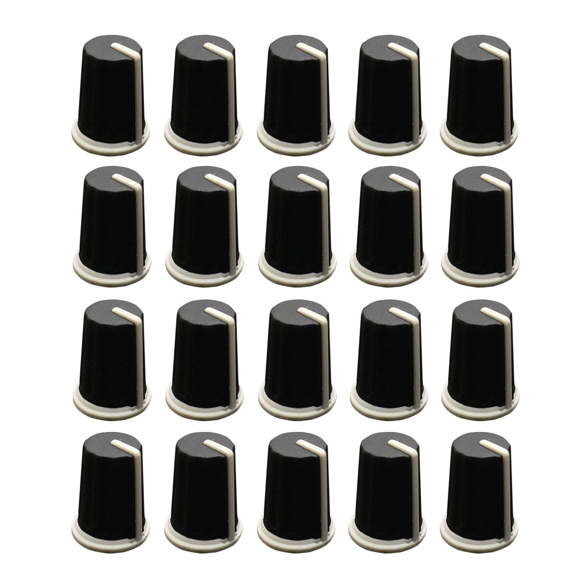 20x Knob For Pioneer DJM800 900NXS 2000NXS EQ Rotary Knob-DAA1176 DAA1305 Black