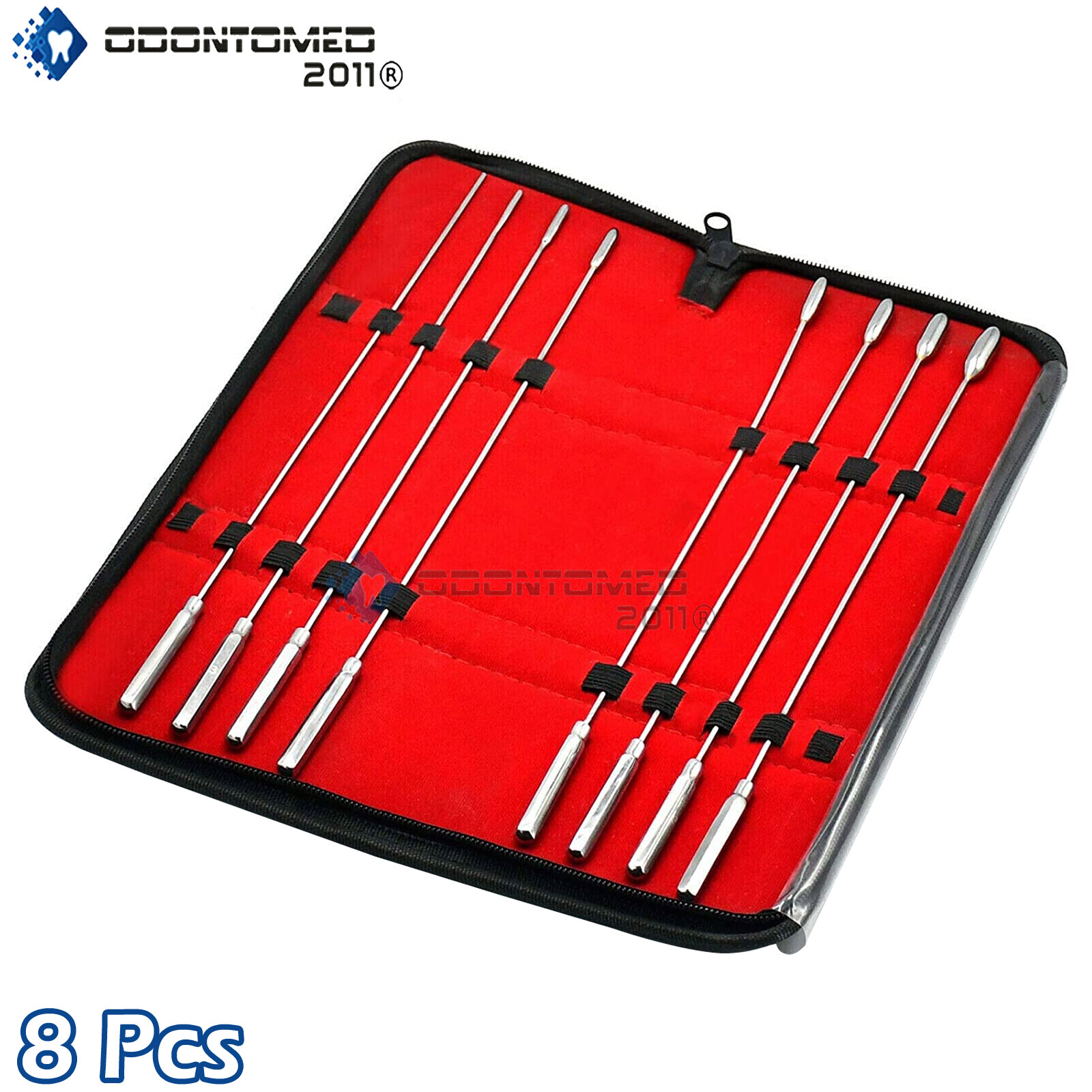 Bakes Rosebud Sounds Dilator Set of 8 Pieces, FREE Pouch
