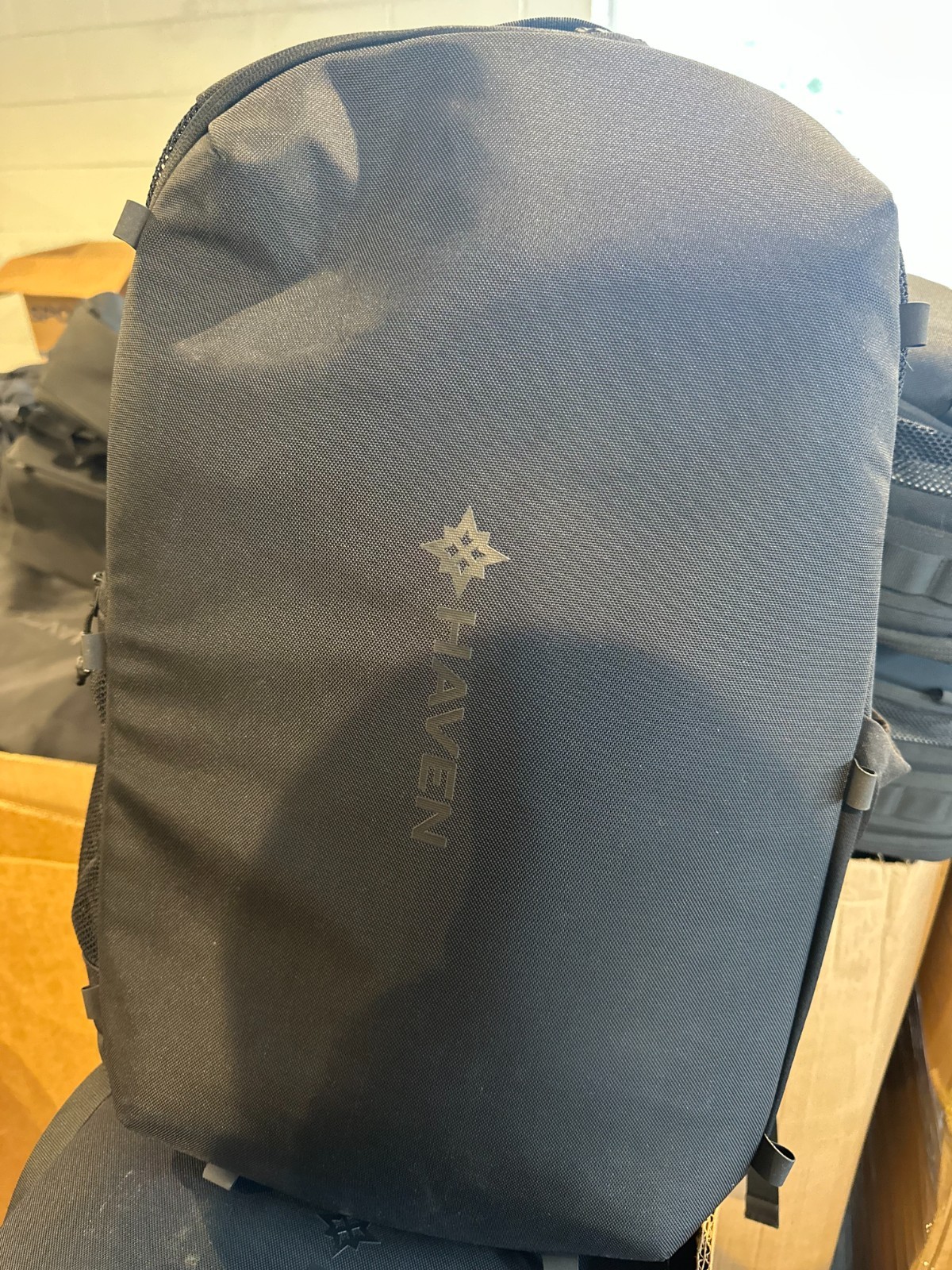 Imperfect HAVEN ATHLETIC BLACK Large Organized Backpack Stealth