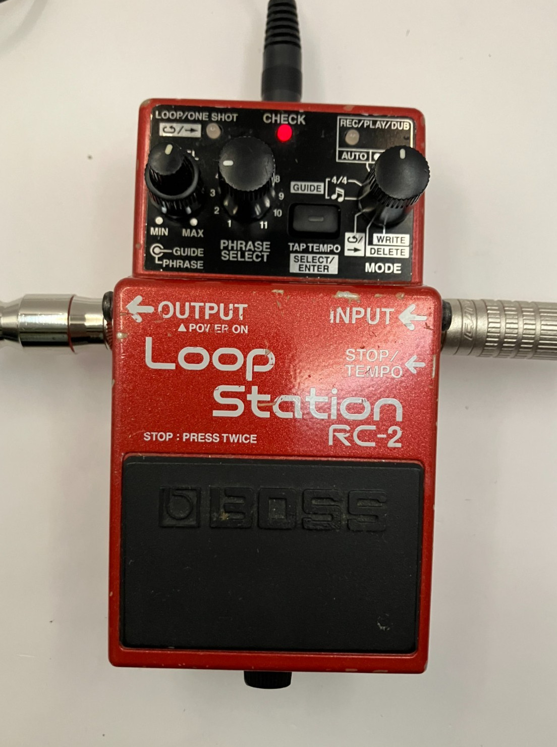 BOSS RC-2 Loop Station Looper Guitar bass Compact pedal Used Working RC2