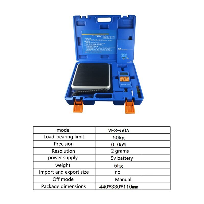 VES-50A Precision The Cold Media Is Called Quantitative Fluorine Balance Scale