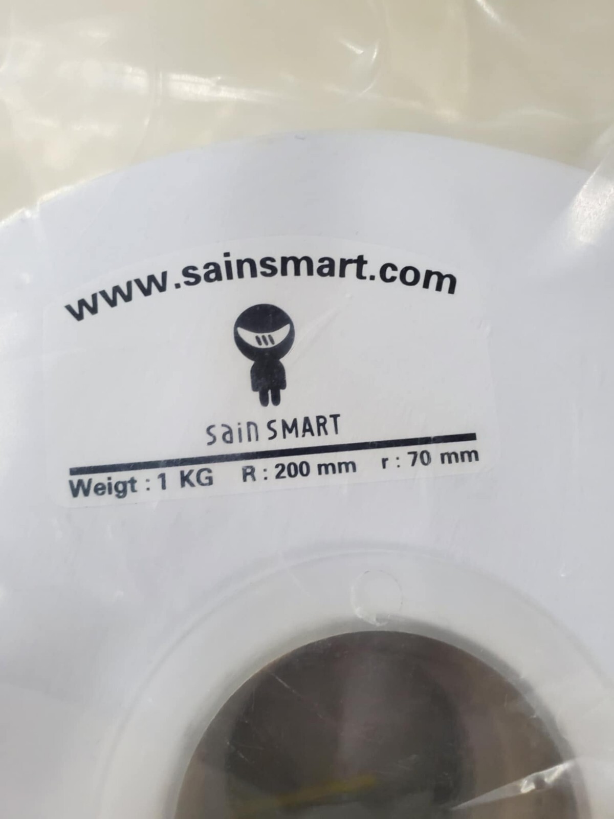 3D Printer Filament 1.75 PLA 1kg YELLOW Sainsmart