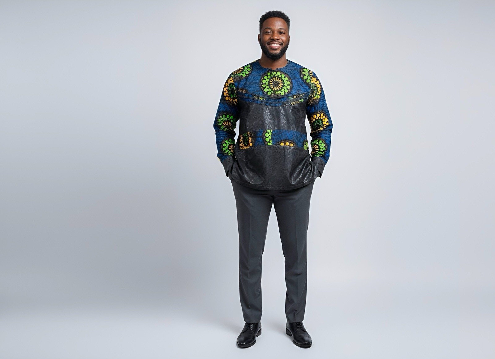 Africa Fabric Outfit for Men African Print Men's