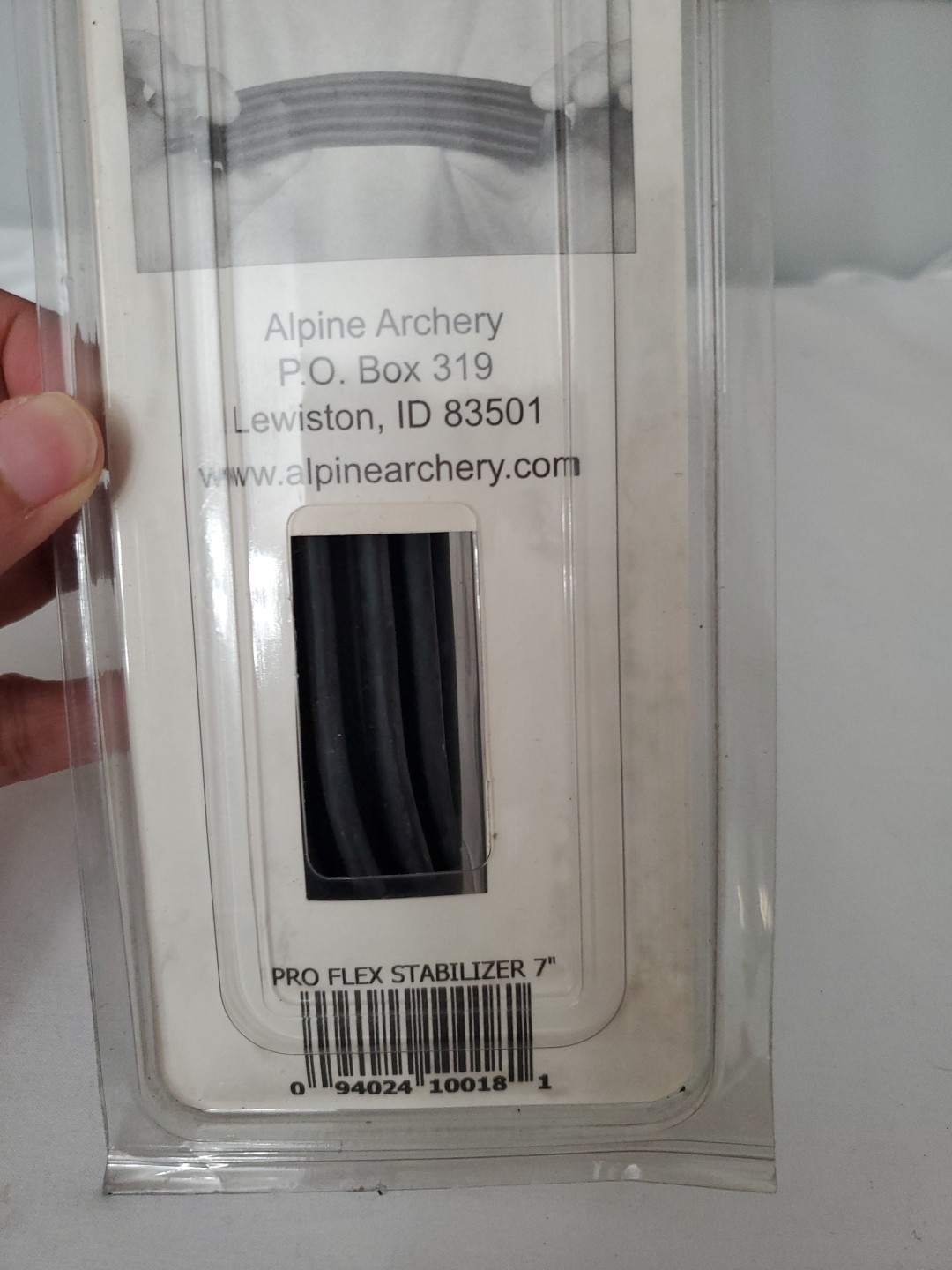 Alpine Archery Pro-Flex Pro Dampener Stabilizer 7" New In Package Black