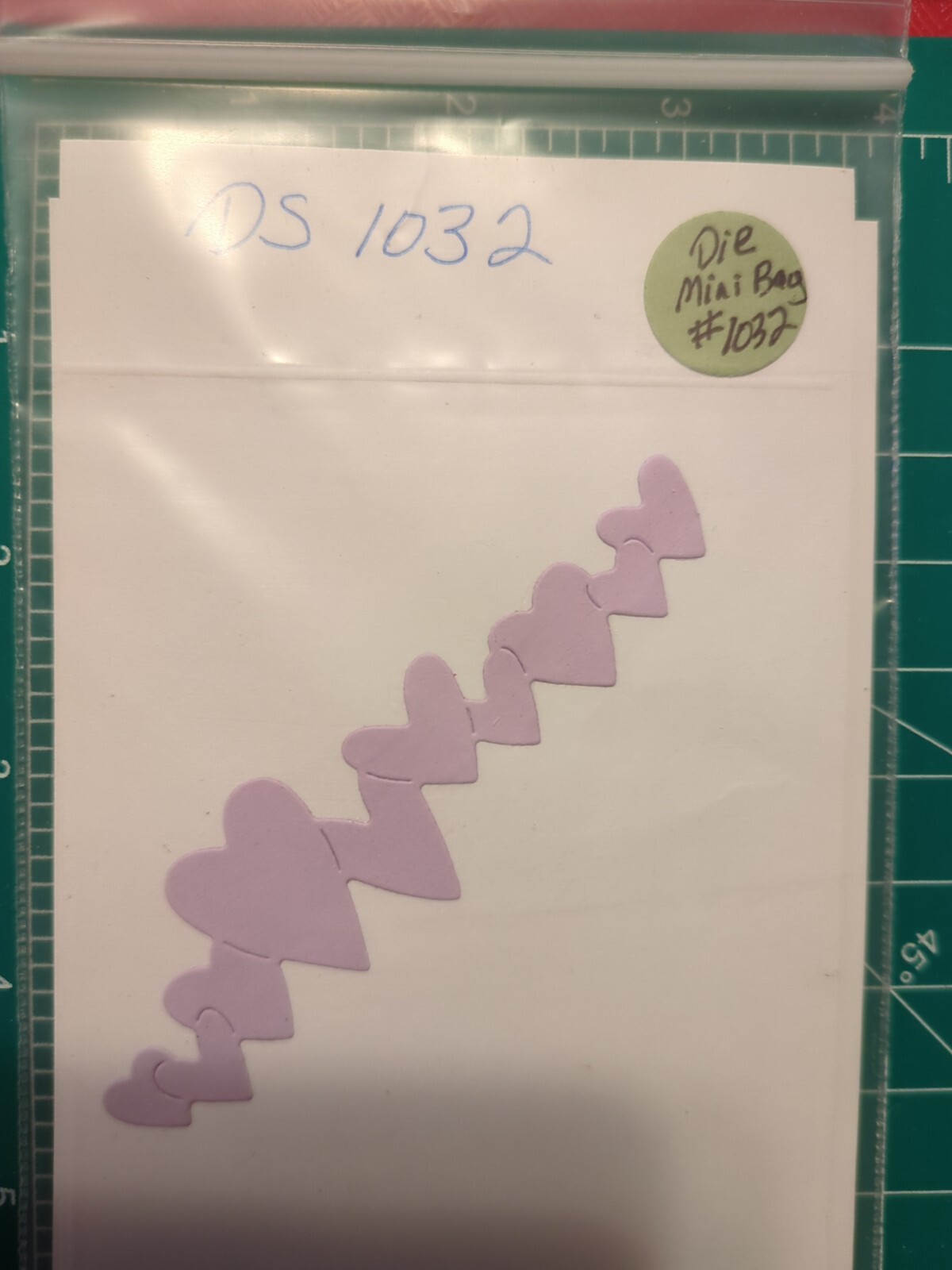 Used Metal Die Cut Tool For Sizzix Spellbinder Valentine Heart Border 1032 Love