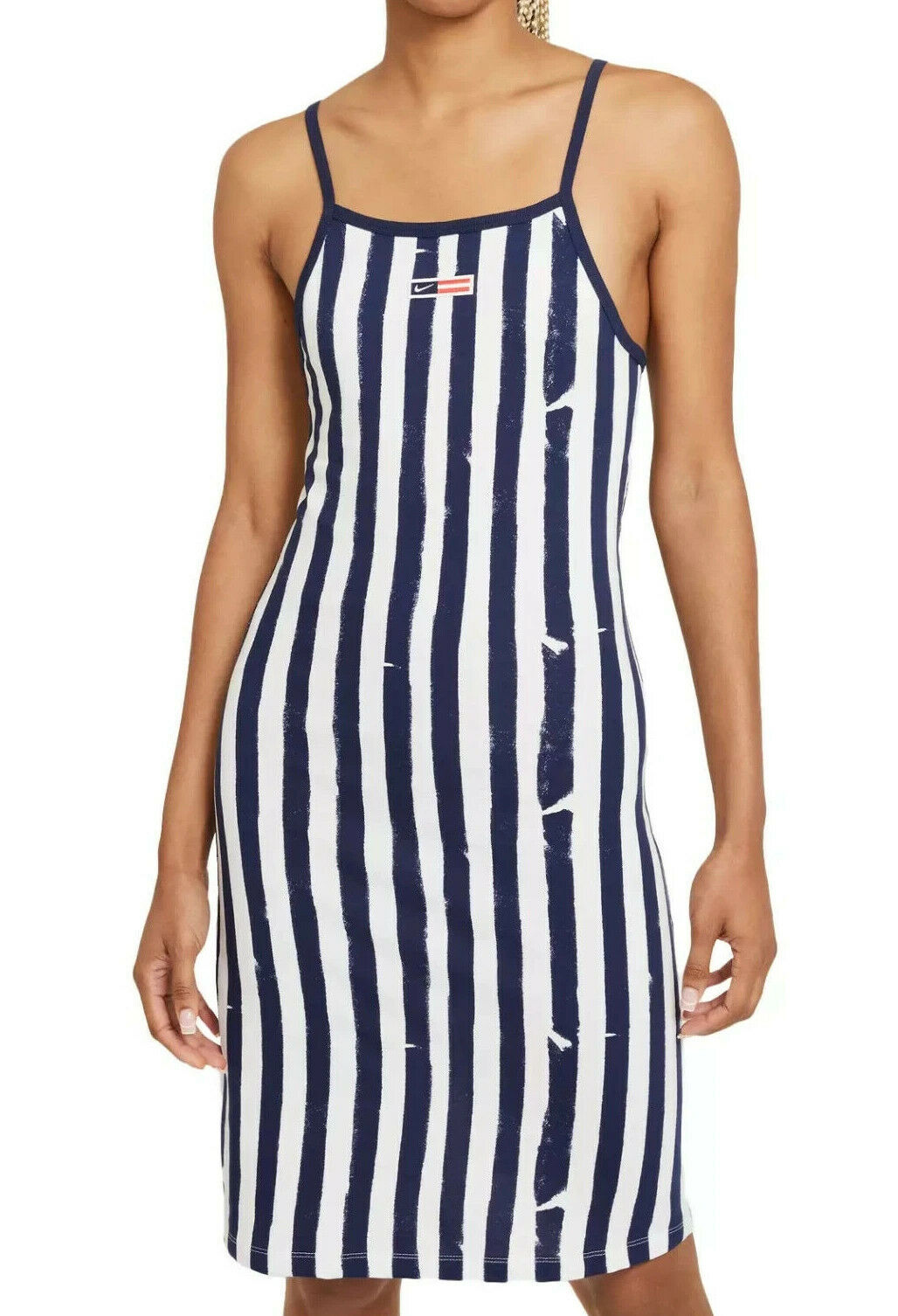 Nike Femme Americana Dress DM7995-410 MIDNIGHT NAVY (Size SMALL) NWT MSRP $60
