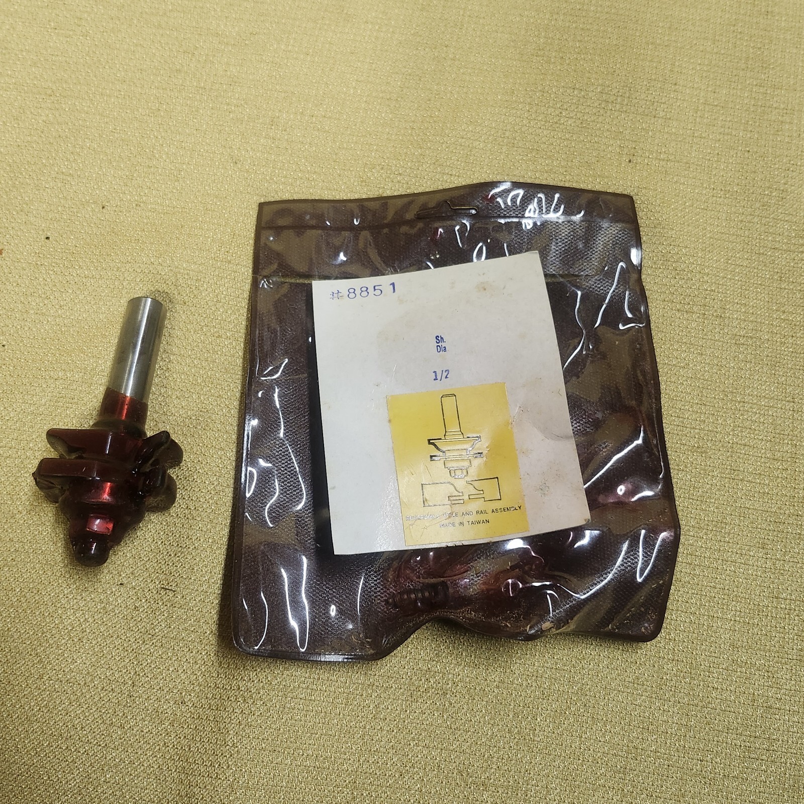Ogee Reversible Style And Rail Assembly Sh=1/2