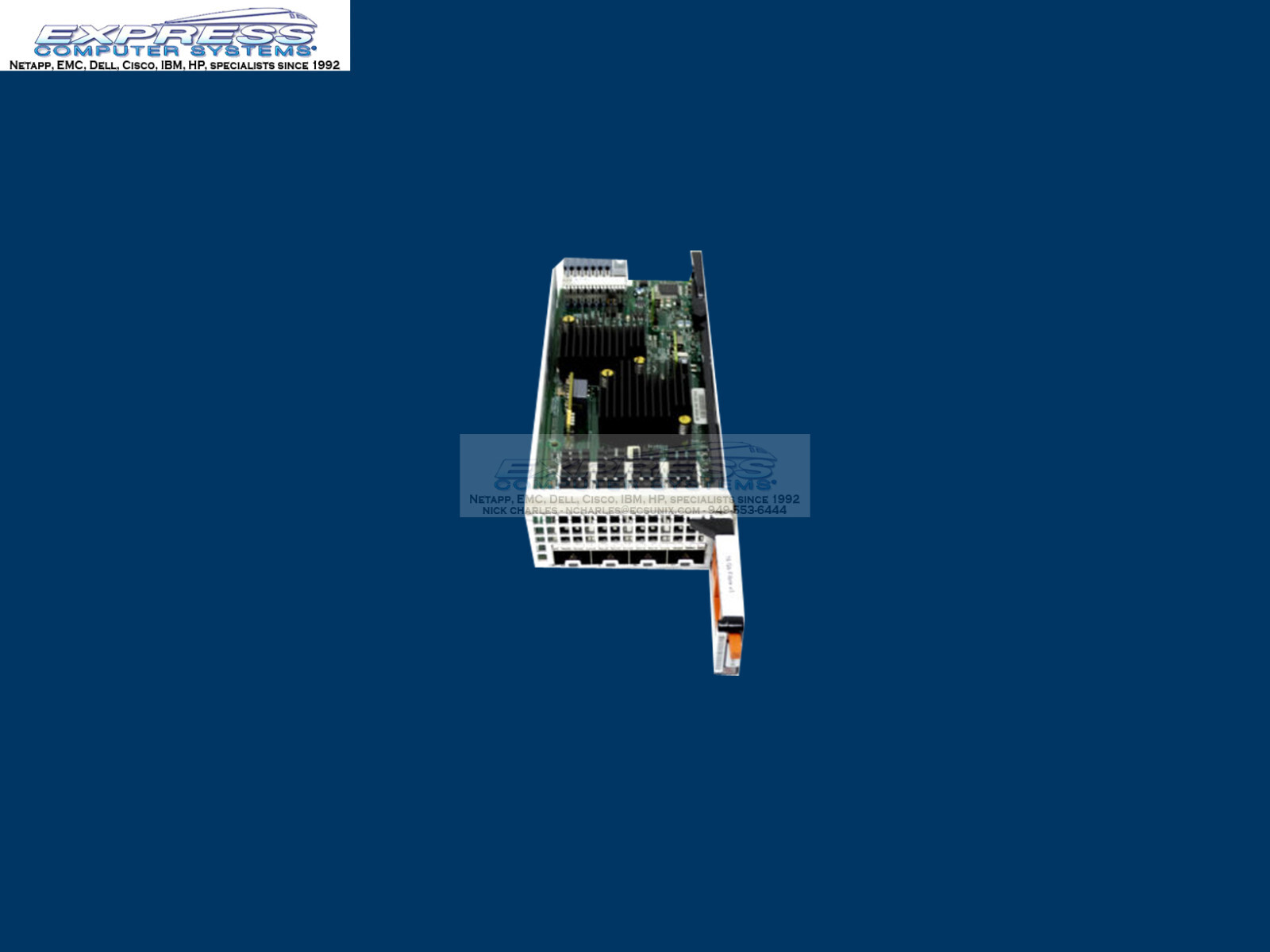 EMC Unity Quad Port 16G FC SLIC 303-392-000A-06 D3SFP16F Fibre V3 FC