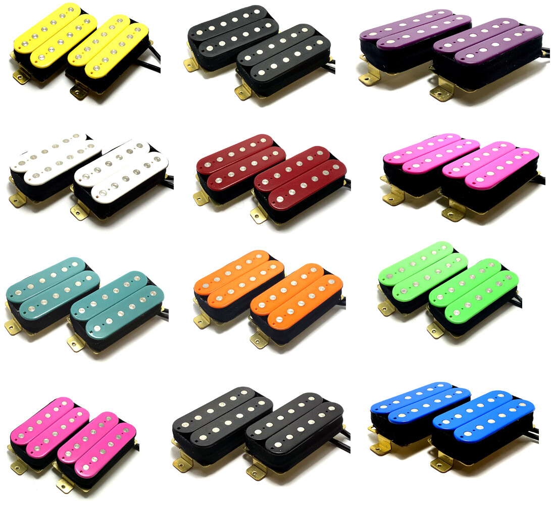 Dragonfire SCREAMERS Humbucker Pickup SET Bridge & Neck HH Pickups, Color Choice