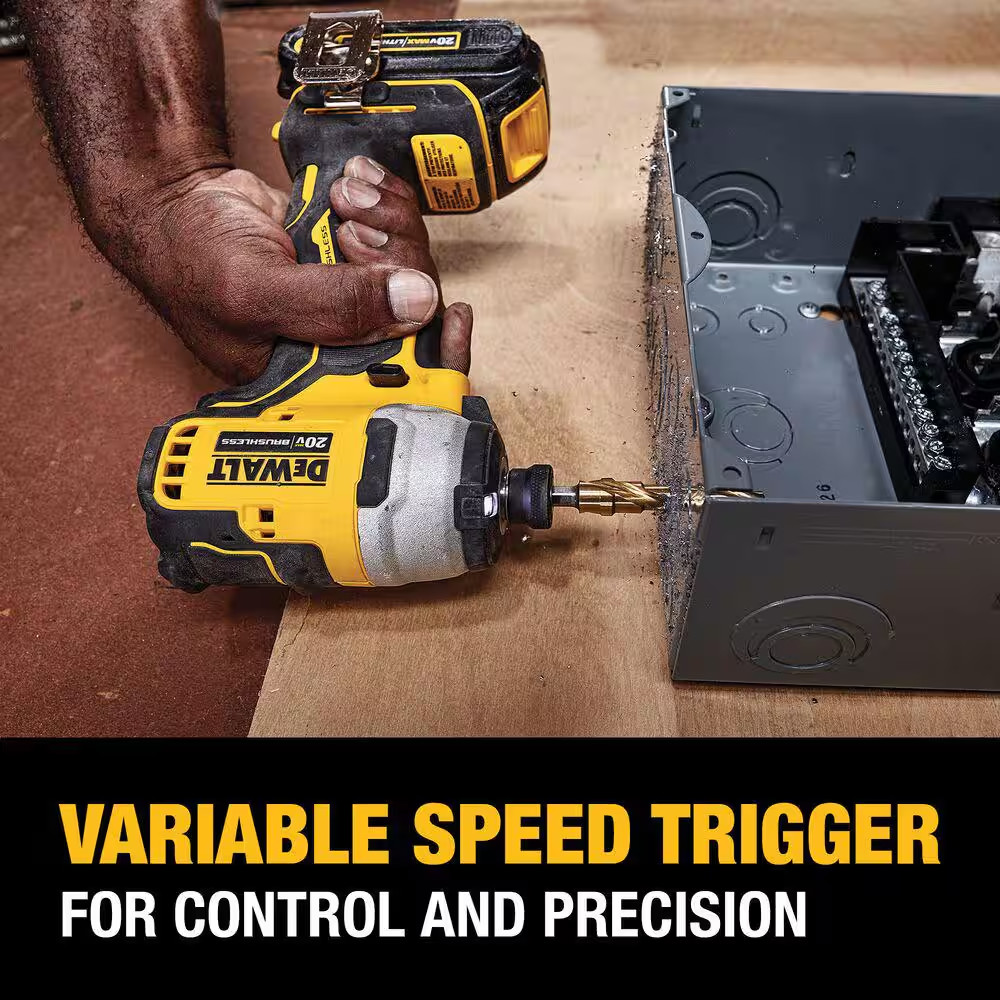 ATOMIC 20-Volt MAX Lithium-Ion Cordless Combo Kit (2-Tool) with (2) 2.0Ah Batter