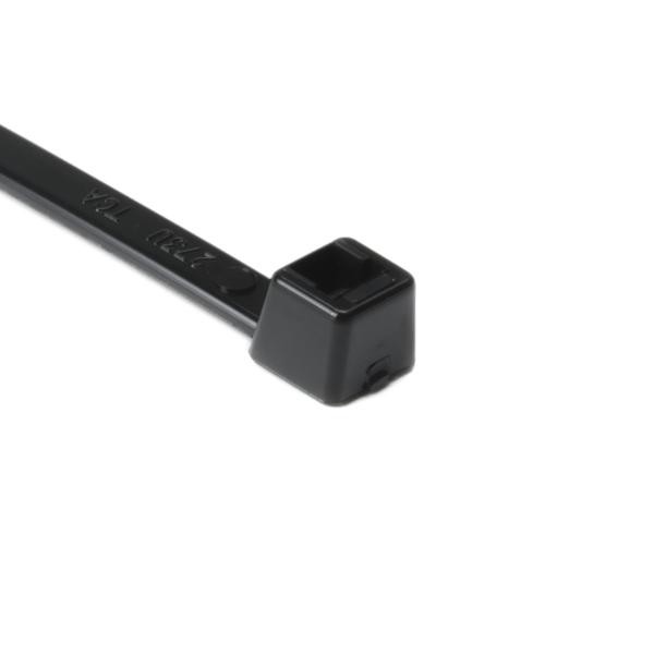 T50R0HSC2 - High-Temp Cble Tie 8in L UL Rated 50lb TS PA66HS Blck (100 EA)
