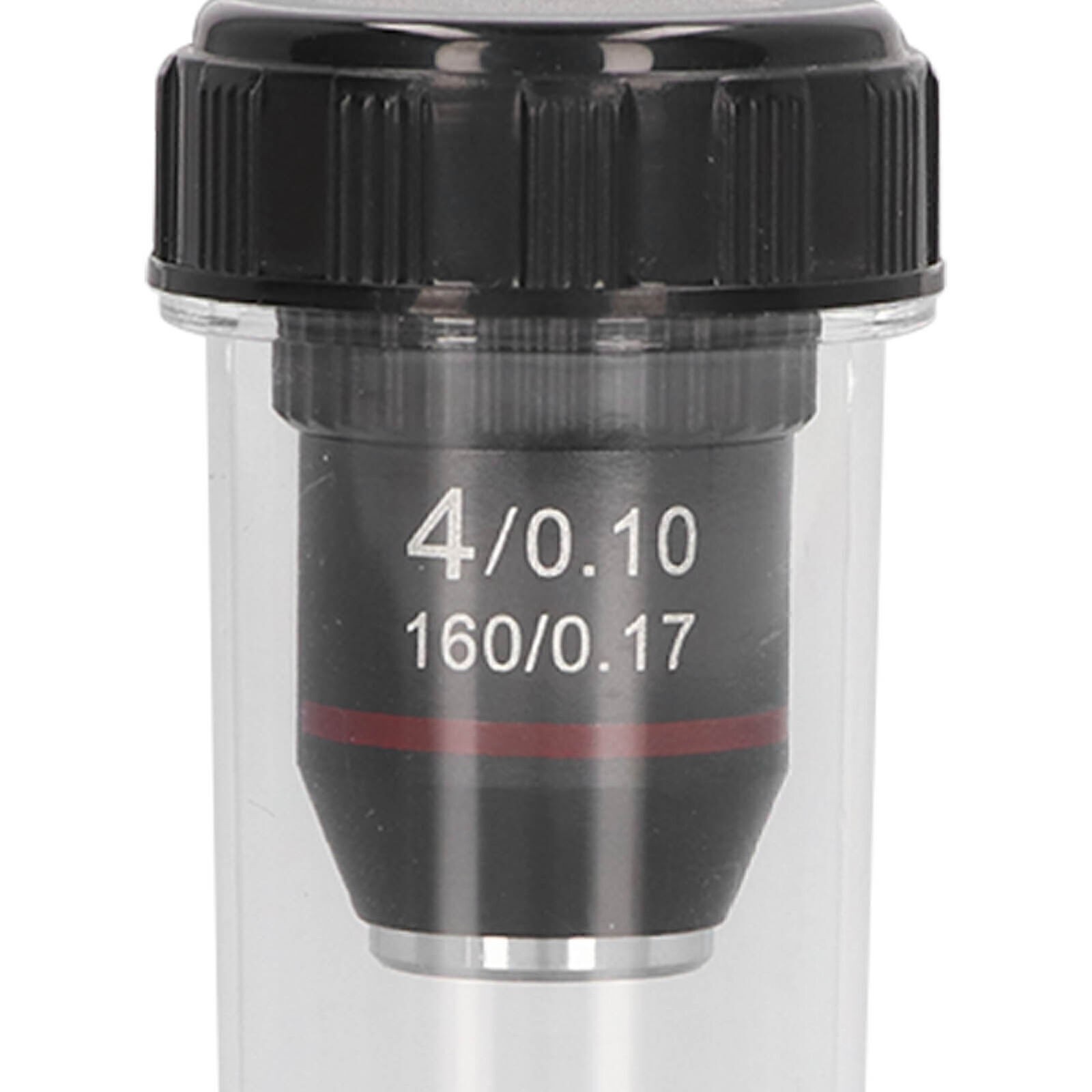 Achromatic Microscope Objective 4X High Magnification Lens 20.2mm Interface