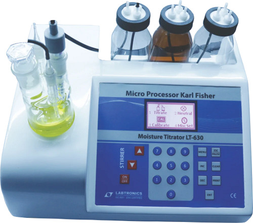 Microprocessor Karl Fisher Titrimeter Used To Measure Moisture Content Tool