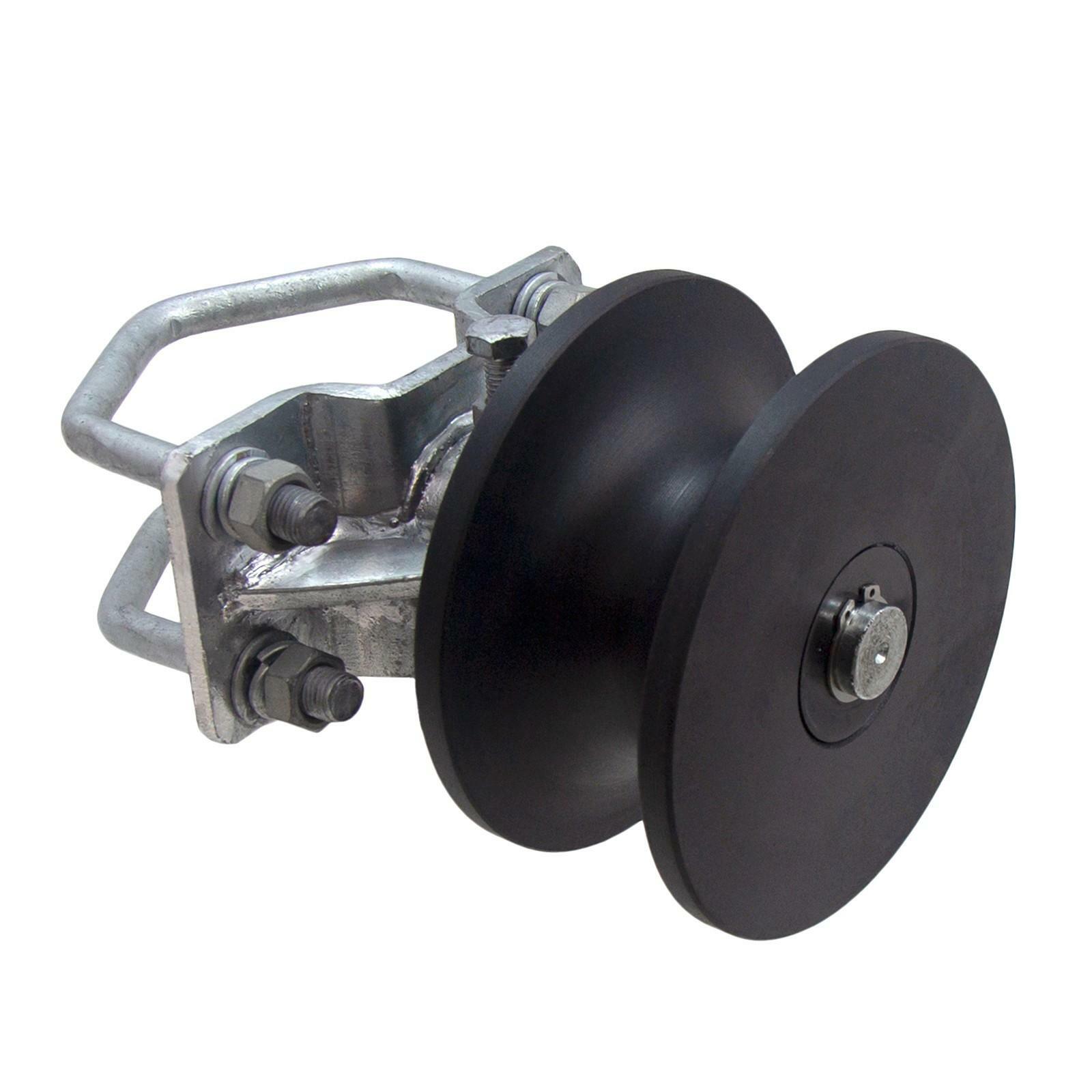 4 1/2" Round Post x 2 1/2" Round Gate Frame Premium Nylon Cantilever Roller