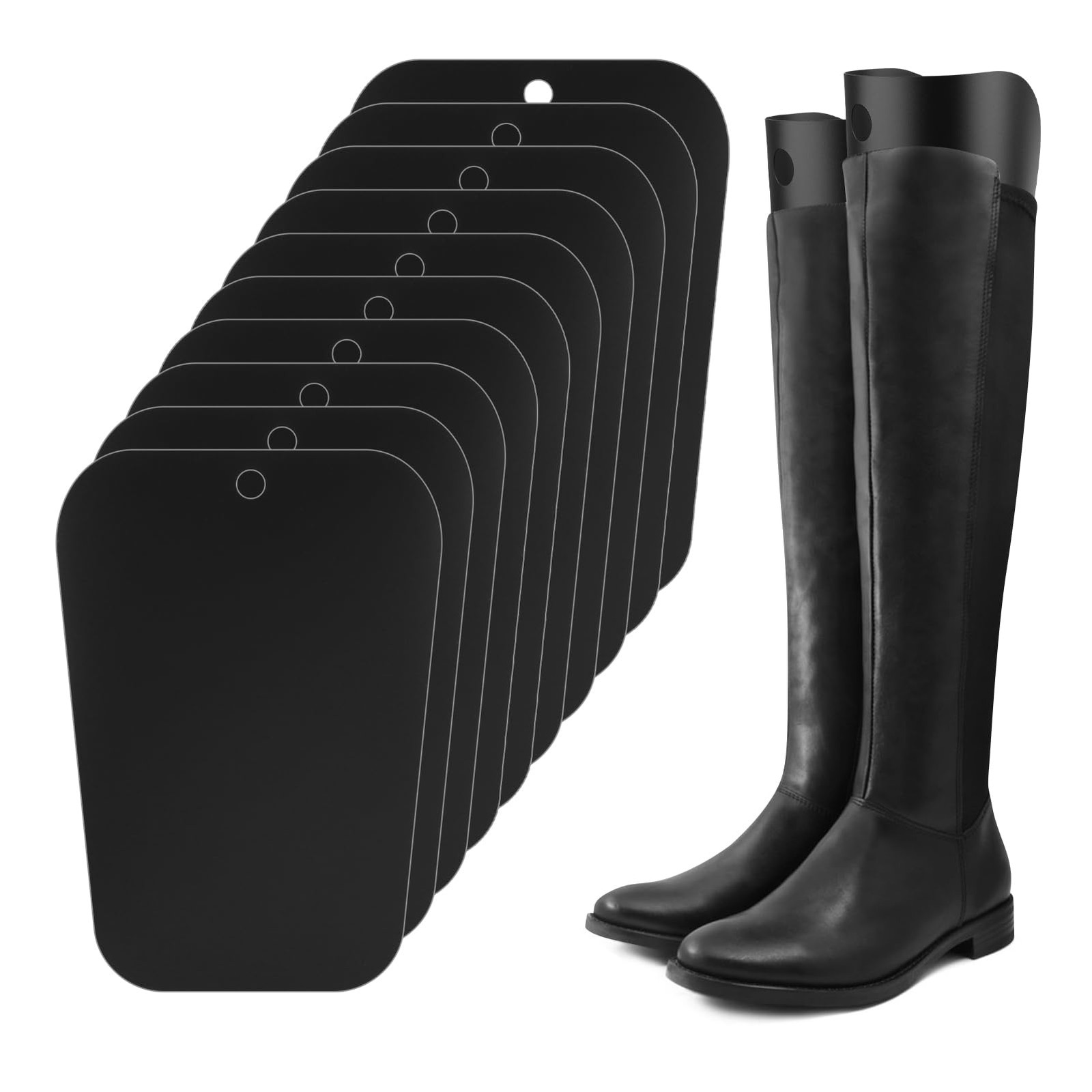 Boot Shapers 5 Pairs (10 Sheets) Boot-Shaper Form Inserts Boots Tall Support,...