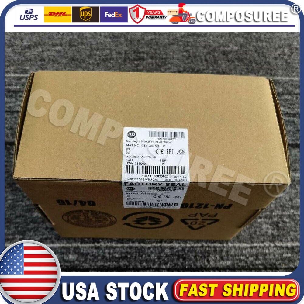 Factory Sealed AB 1764-28BXB SER B MicroLogix 1500 28 Point Controller USA