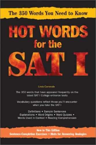 Hot Words for the Sat I - Paperback, by Carnevale Linda - Very Good