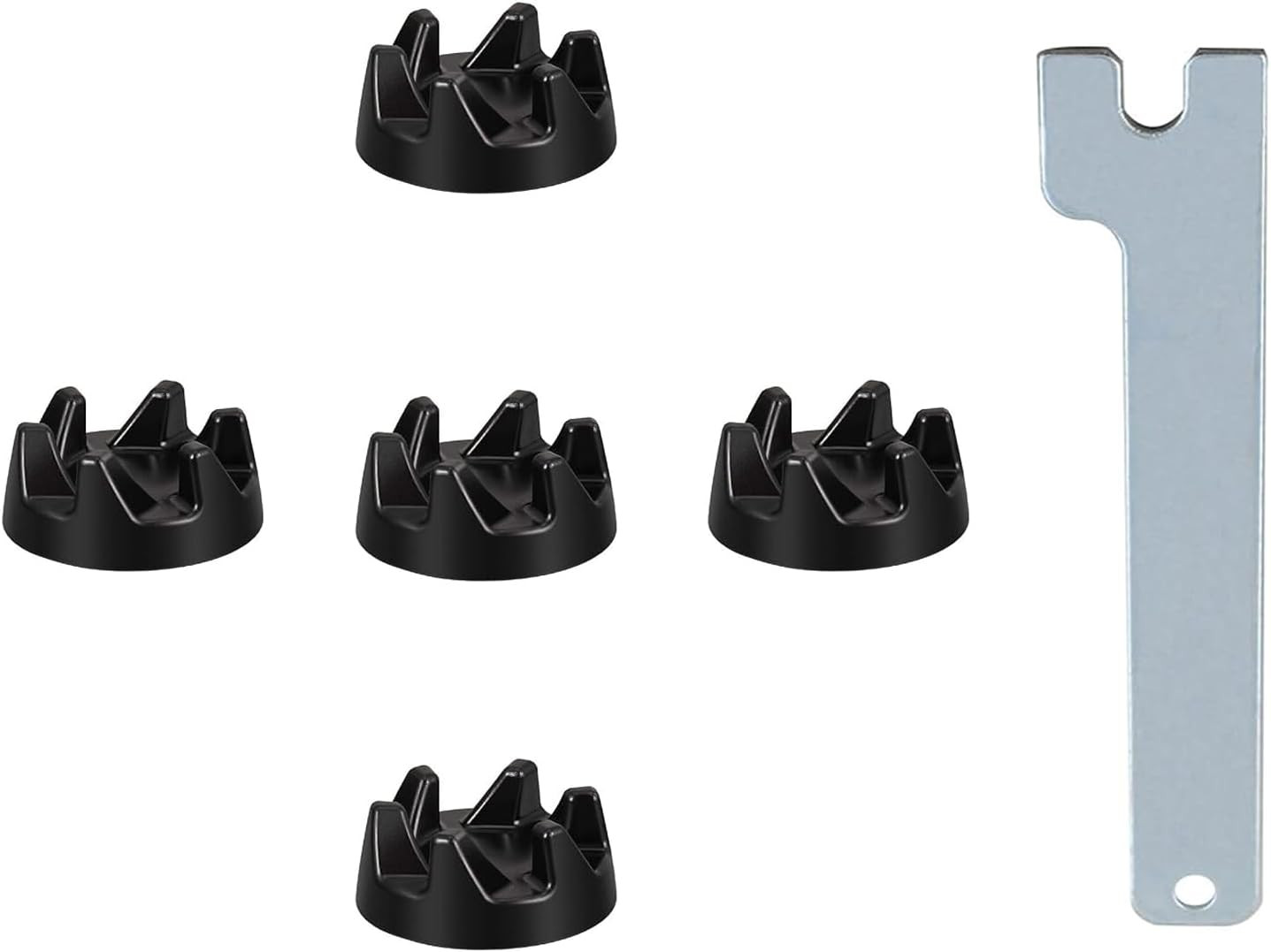 5 Packs 9704230 Blender Coupler with Spanner Kit Replacement Parts Compatible