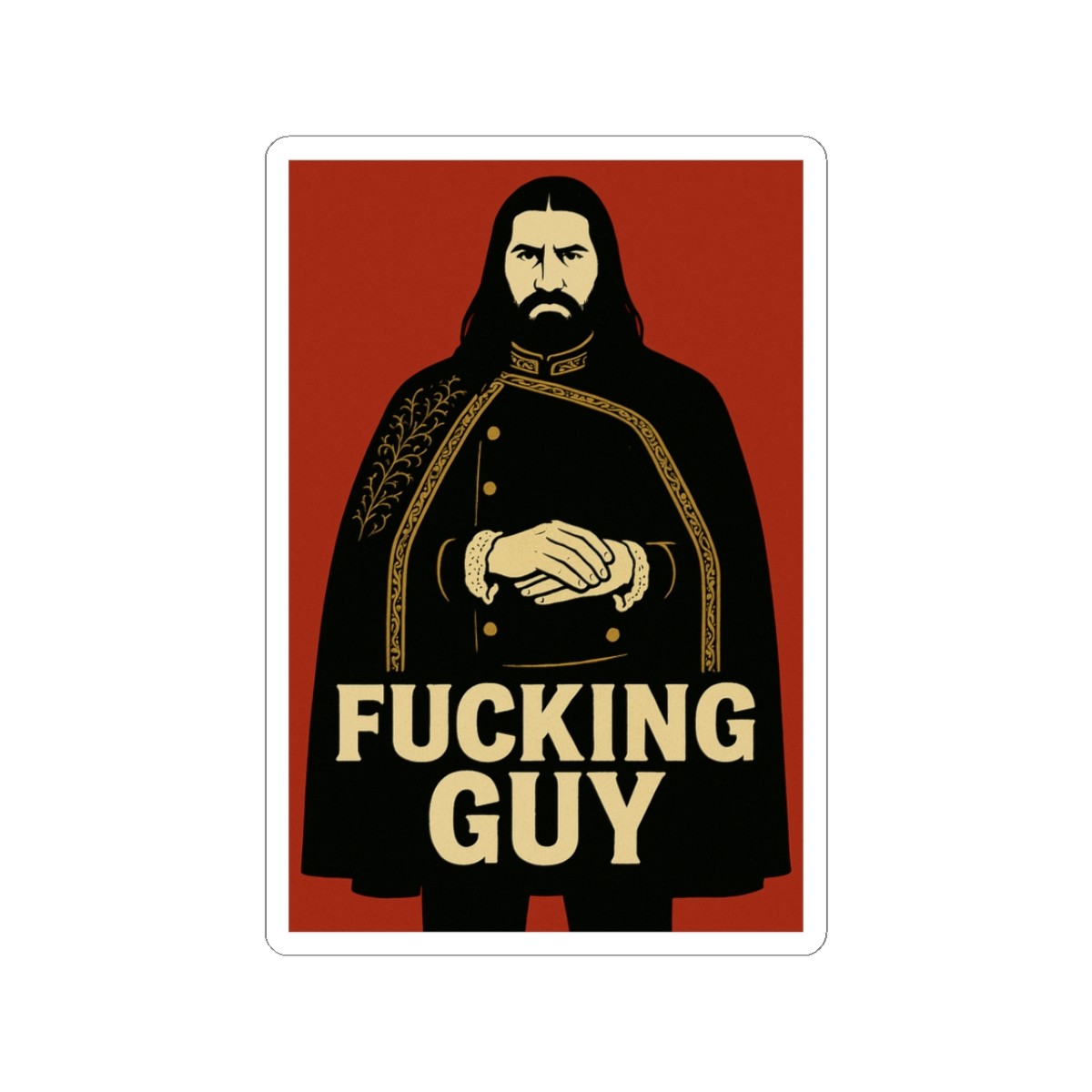 Nandor 'F*cking Guy' Sticker, What We Do in the Shadows, TV Show, Laptop Decal,