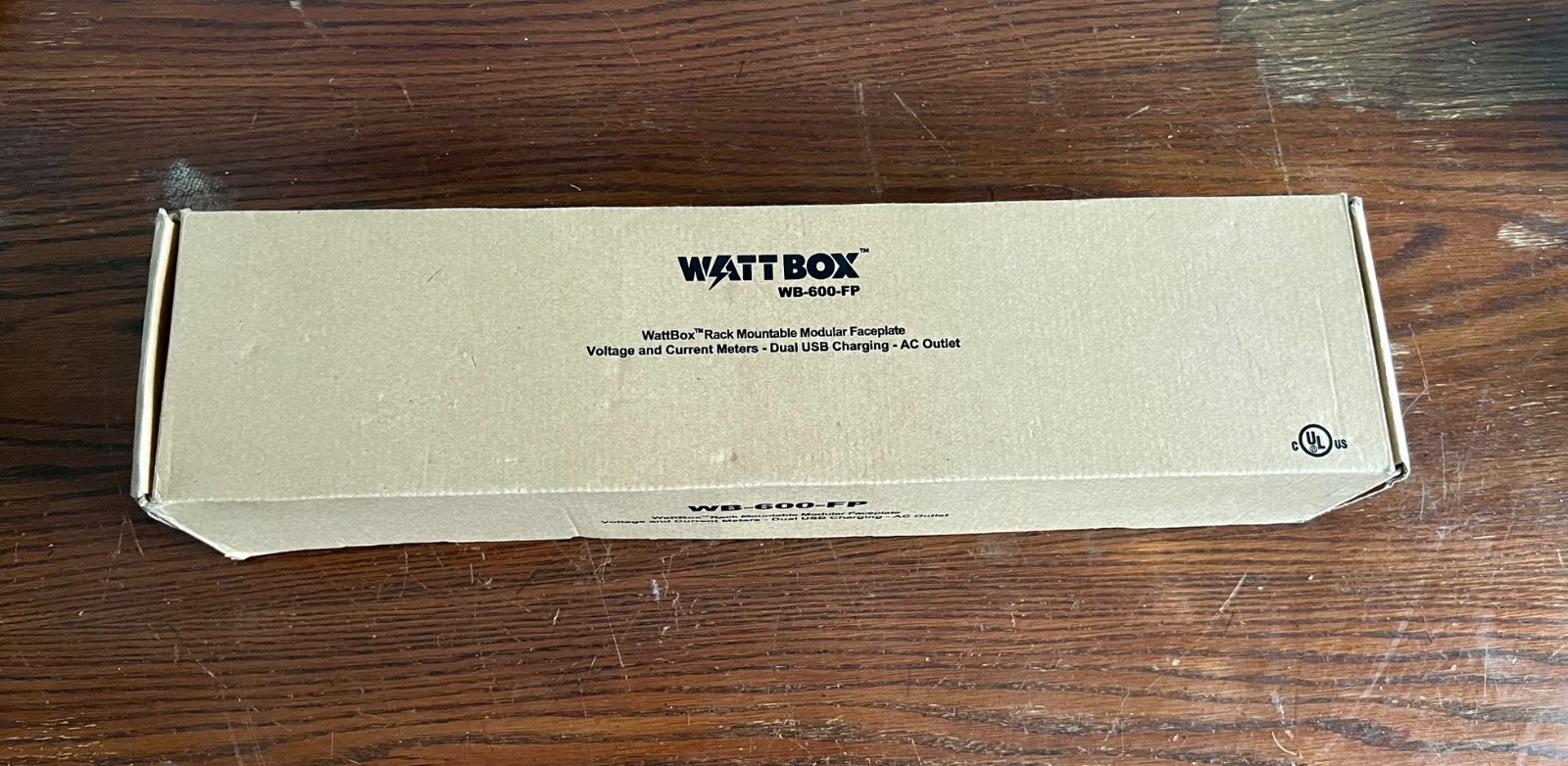 Wattbox WB-600-FP Face Plate with Voltage and Current Meters - New