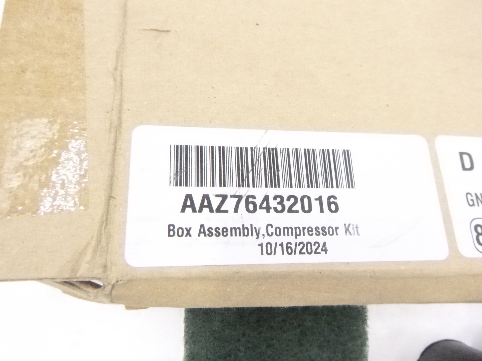 Genuine OEM LG AAZ76432016 Box Assembly Compressor Hardware Kit