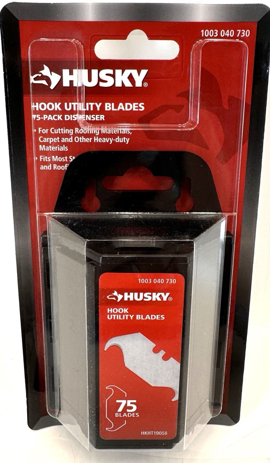 Husky Hook Blades 75 ct Per Pack Case Of 5 Model  1003040730