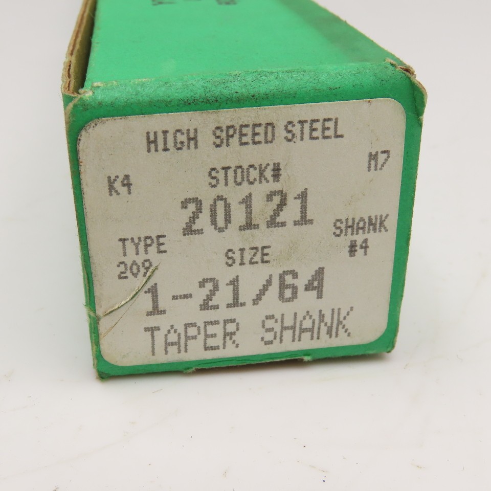 Precision Twist Drill 1-21/64" Diam. 2 Flute Drill Bit MT4 Shank 118°