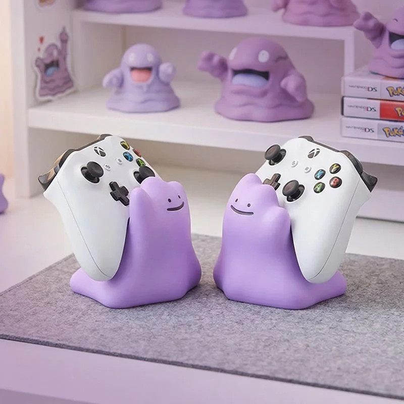 Pokemon Ditto Controller Stand Holder for PS5 Xbox Switch Gaming Display