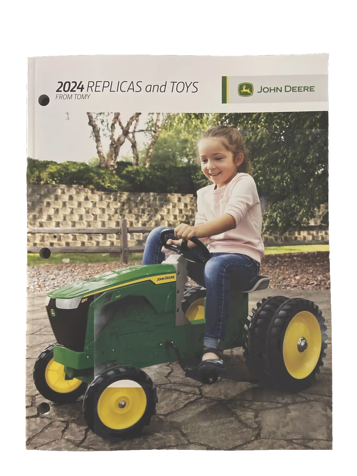 2024 John Deere Full Size Ertl Toy Book 75 Years Of Toys