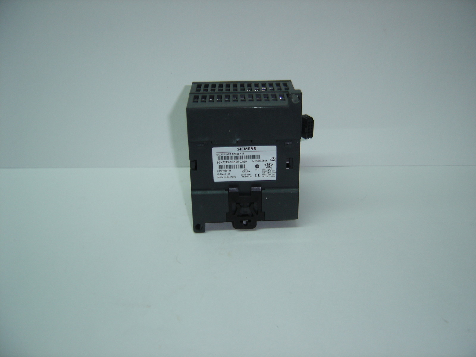 SIEMENS 6GK7243-1GX00-0XE0 ETHERNET COMMUNICATION PROCESSOR MODULE 8MB MEMORY