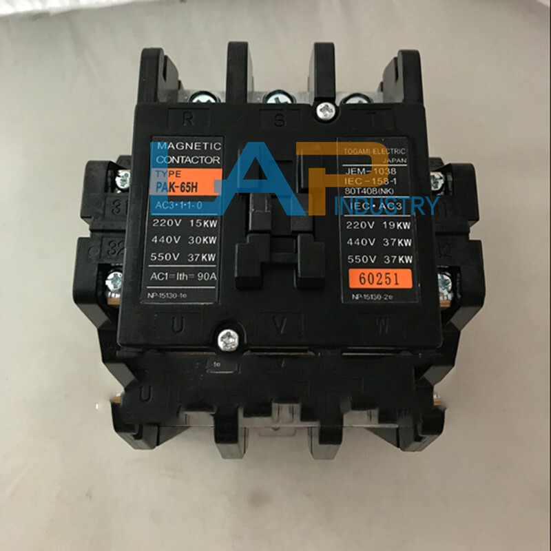 1PCS new For TOGAMI AC contactor PAK-65H AC380V PAK65H