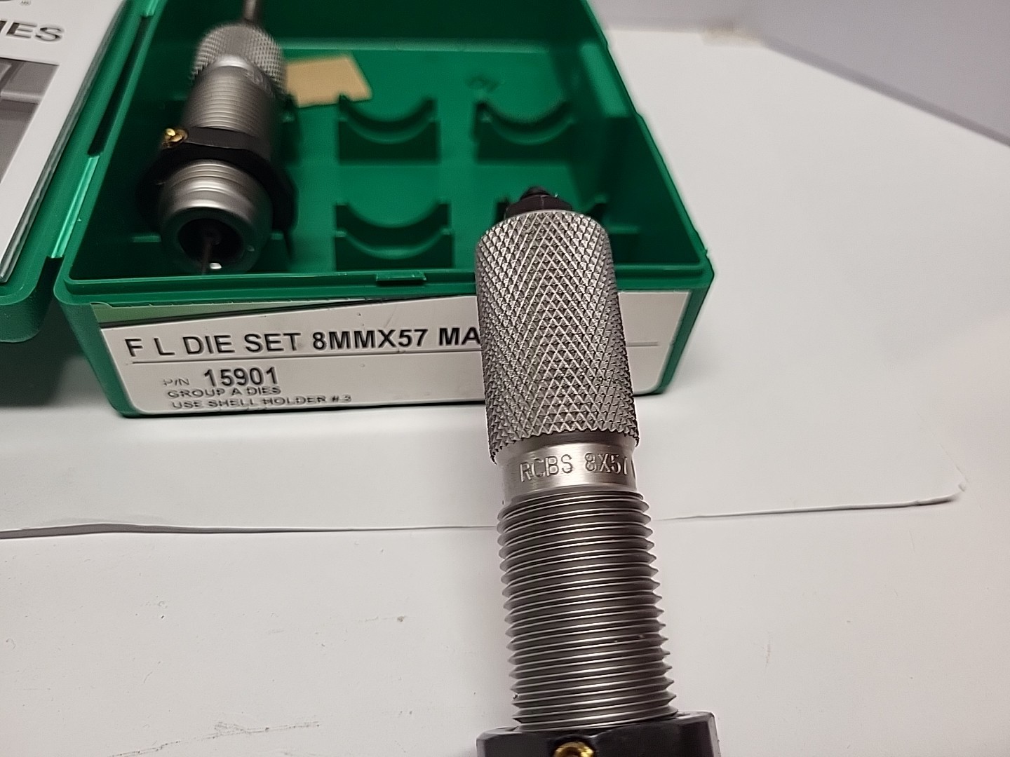 RCBS 8MMX57 MAUSER FL DIE SET 15901