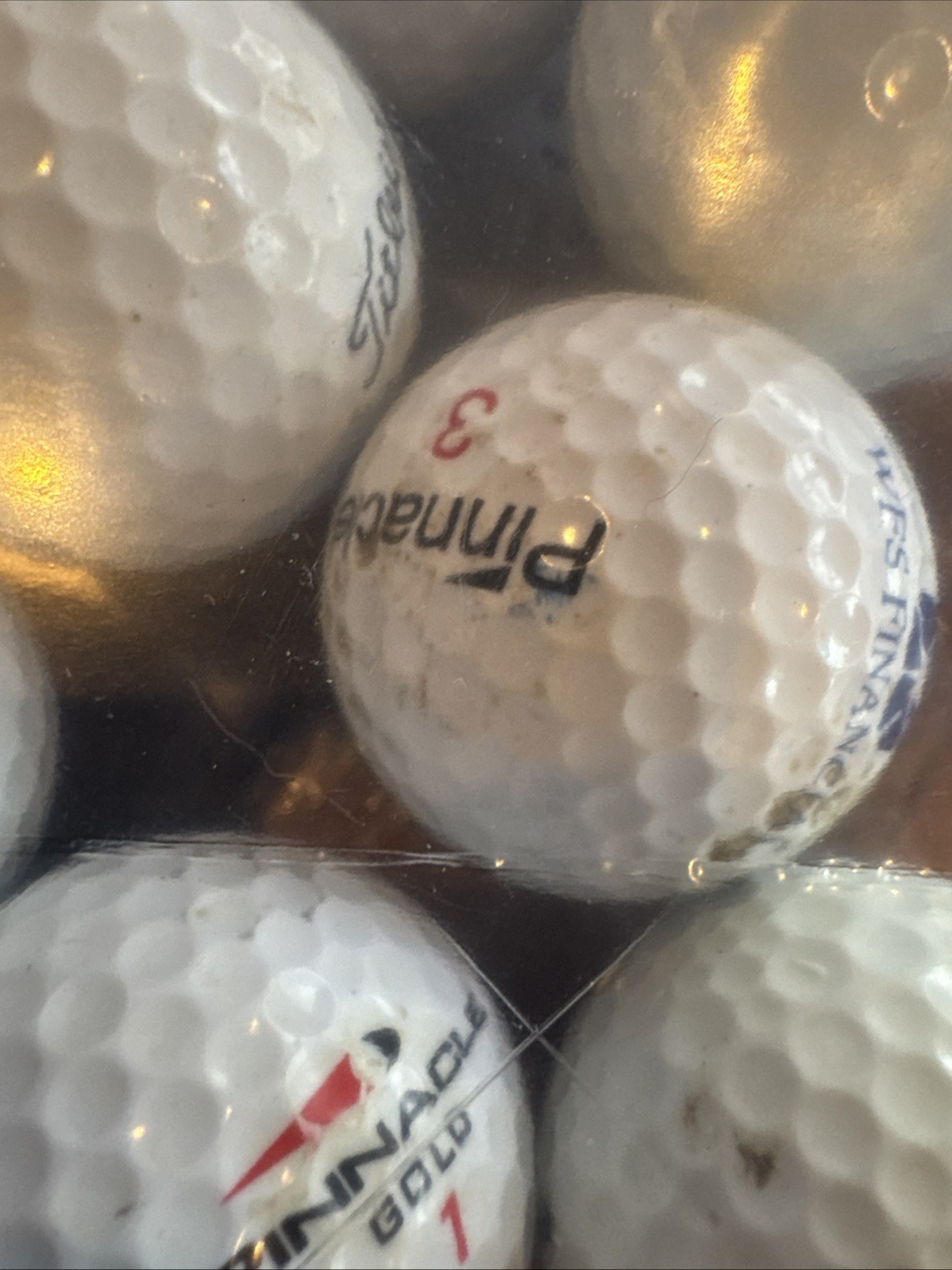 Lot Of 12 Random Golf Balls